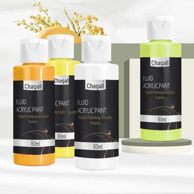 Самый продаваемый акриловый пигмент для жидкой живописи - 60 мл для создания креативных украшений своими руками