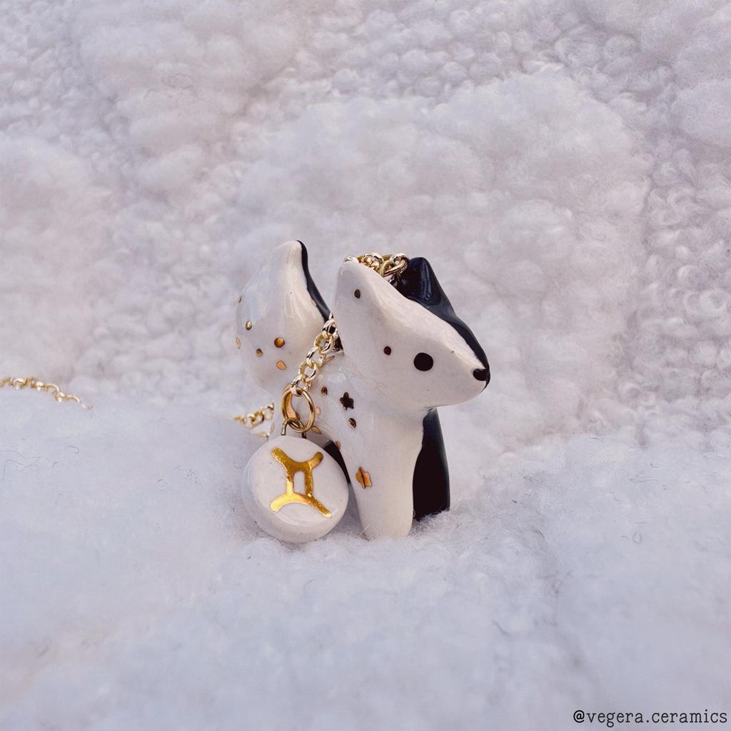 Personalized Zodiac Taurus Animal Pendant, Exquisite Necklace, Collarbone Chain, Electroplated Gold Color Retention