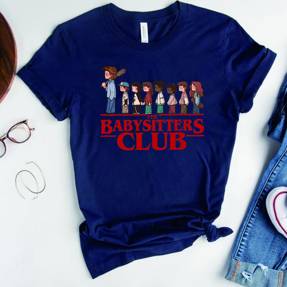 The Baby Sitters Club Tshirt Vintage St5 Movie Shirt Steven Shirts Babysitter Harrington Tee Unisex Short Sleeves Tops Fan Gift