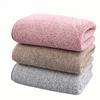 70 * 140cm Coral Velvet Adult Bath Towel, Soft and Absorbent Ultra-fine Fiber Fabric Towel, Household Bathroom Towel