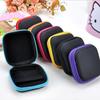 1Pc Zipper Earphone Case Leather Earphone Storage Box Portable Travel Usb Cable Organizer Carrying Hard Bag for Coin Memory Card