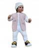 Cotton Vest 110 Sleeveless Jacket For Girls Powder Pink
