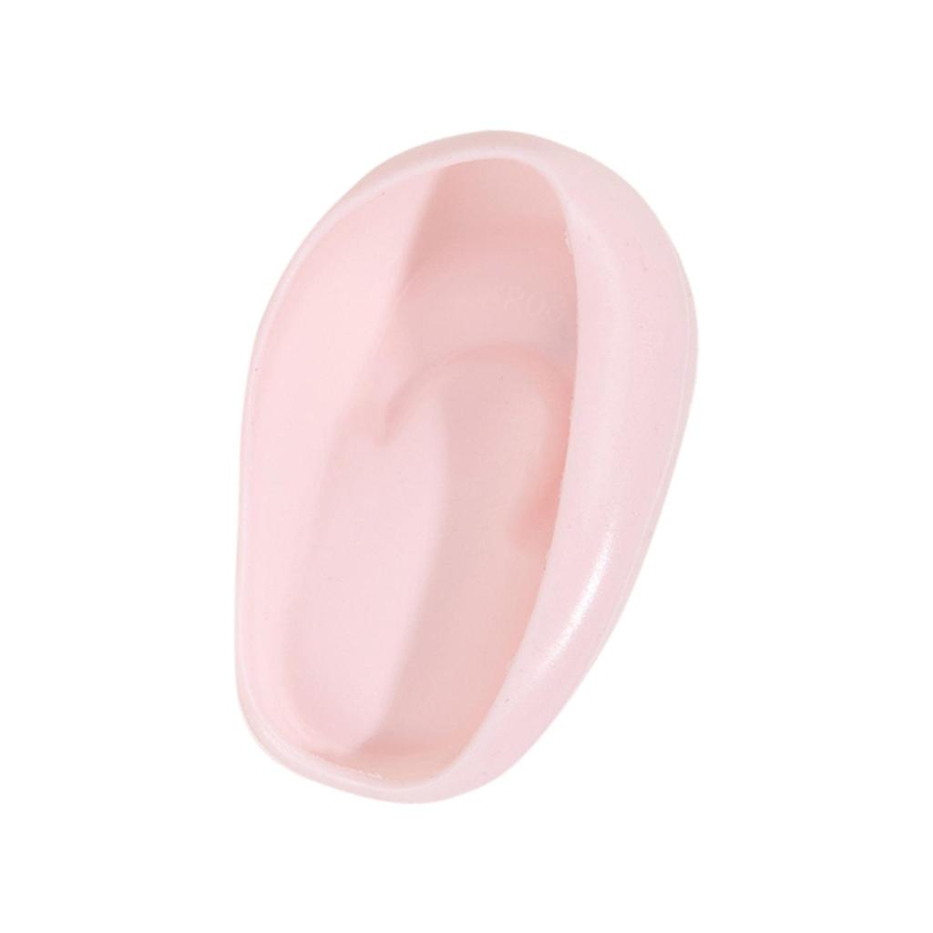 2Pcs Silicone Ear Cover Protector Soft Hairdressing Reusable Creative Hair Color