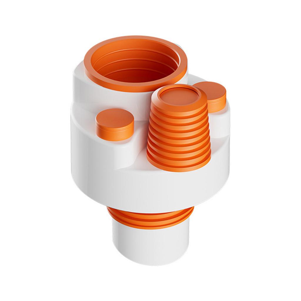Washing Machine Floor Drain Pipe Tee Kitchen Pipe Drainpipe Connector Sewer Elbow Pipe Tees Washroom Accessories