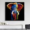 Modern Colorful Elephant Canvas Painting For Living Room Posters and Prints Animal Art Wall Decor Drop Shipping