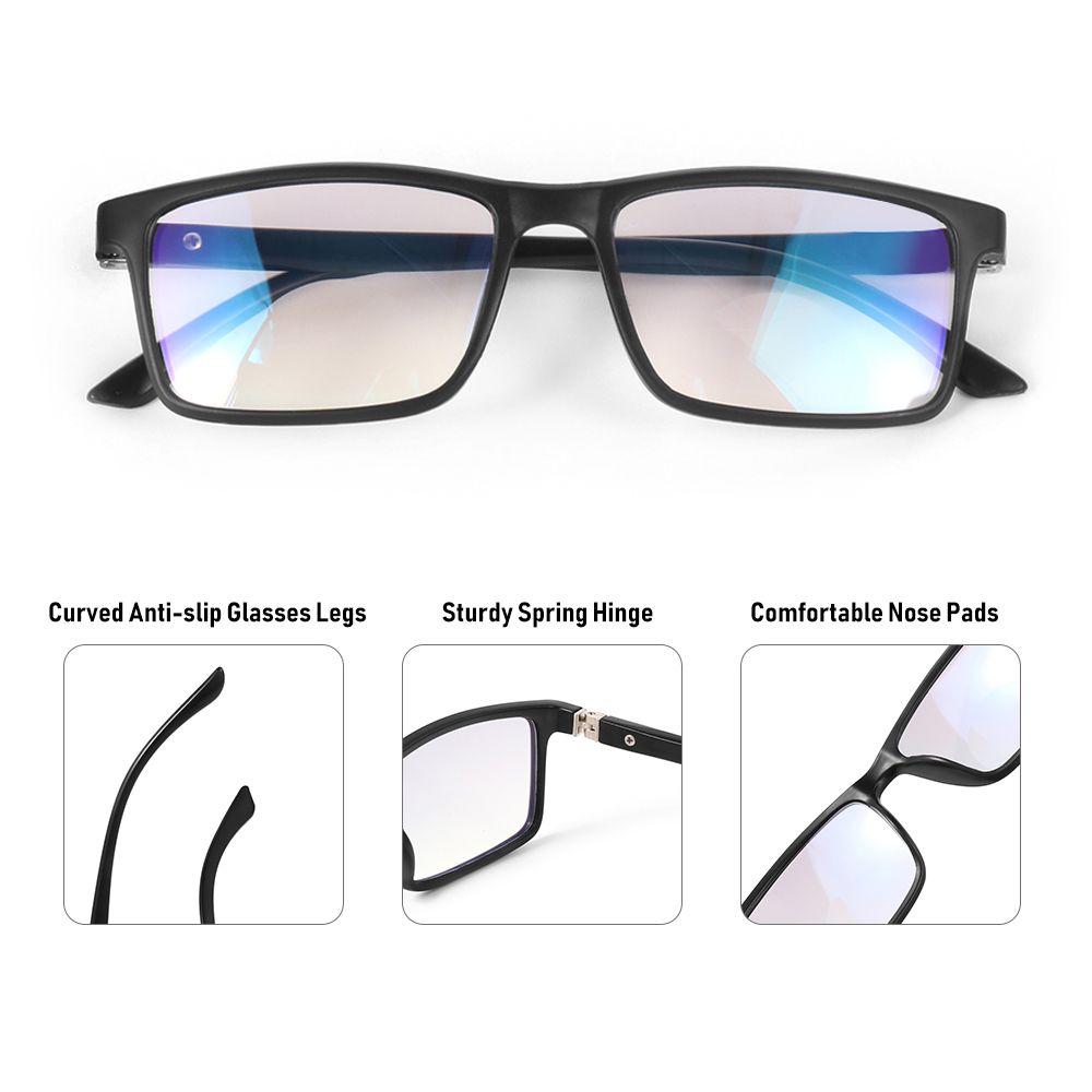 Hyperopia Diopter Near Far Sight Eyewear Anti-blue Light Reading Glasses Presbyopia Eyeglasses Progressive Multifocal Lens