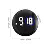 Clock for Car Dashboard Quartz Motorcycle Clock Stick on Multifunctional Analog Clock Watch Car Vent Clocks Watch Small Digital
