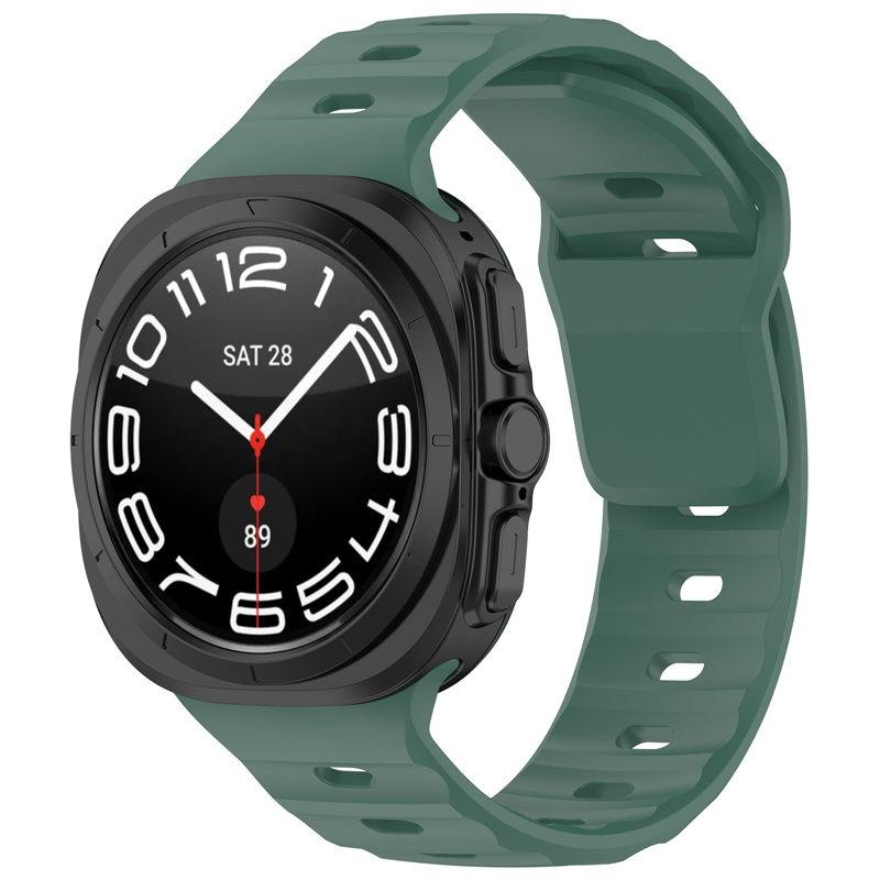 Для Samsung Galaxy Watch 7 Ultra Strap 47 мм Аксессуары correa Sport Силиконовый браслет для Samsung Galaxy Watch ultra band 47 мм