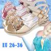 Toddler Kids Baby Girls Bowknot Crystal Pearl Bling Party Princess Shoes Sandals