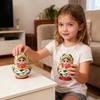 10 шт./набор Винтажная русская матрешка Ручная работа Деревянная матрешка 10 слоев Игрушка для складывания для девочки Украшение для дома и офиса