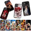 Чехол для Apple iPhone 16 15 14 Plus 13 12 Mini 17 Pro Max + ProMax 16E Air Чехол для телефона Луффи One Shanks Piece Ророноа Зоро