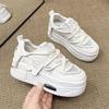 Super Fire European Station Little White Shoes Women's 2025 Autumn Models Summer Mesh Breathable Thick Sole Versatile Height Increase Casual Women's B