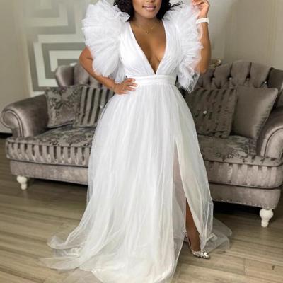 Новое европейское и американское свободное сетчатое платье-маятник, европейское и американское женское платье большого размера для поездок на работу