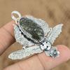 Натуральный Марказит Драгоценный Камень Ювелирные Изделия 925 Стерлинговое Серебро Подвеска Сова Для Девочек