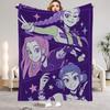 Kpop Demon Hunters Huntrix Blankets Quality Soft Warm Throw Blanket Winter Kids Couch Bed Fluffy Bedspread