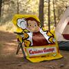 1pc Curious George3 Theme Blanket - Digital Print, Polyester, Cozy for All Seasons, Perfect for Outdoor, and Travel