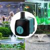 Aquarium Pump Fish Tank Filter Fountain Ultra Quiet Fish Pond EU/US Plug Submersible Water Pump 3/10/25W With 2pcs Adapter
