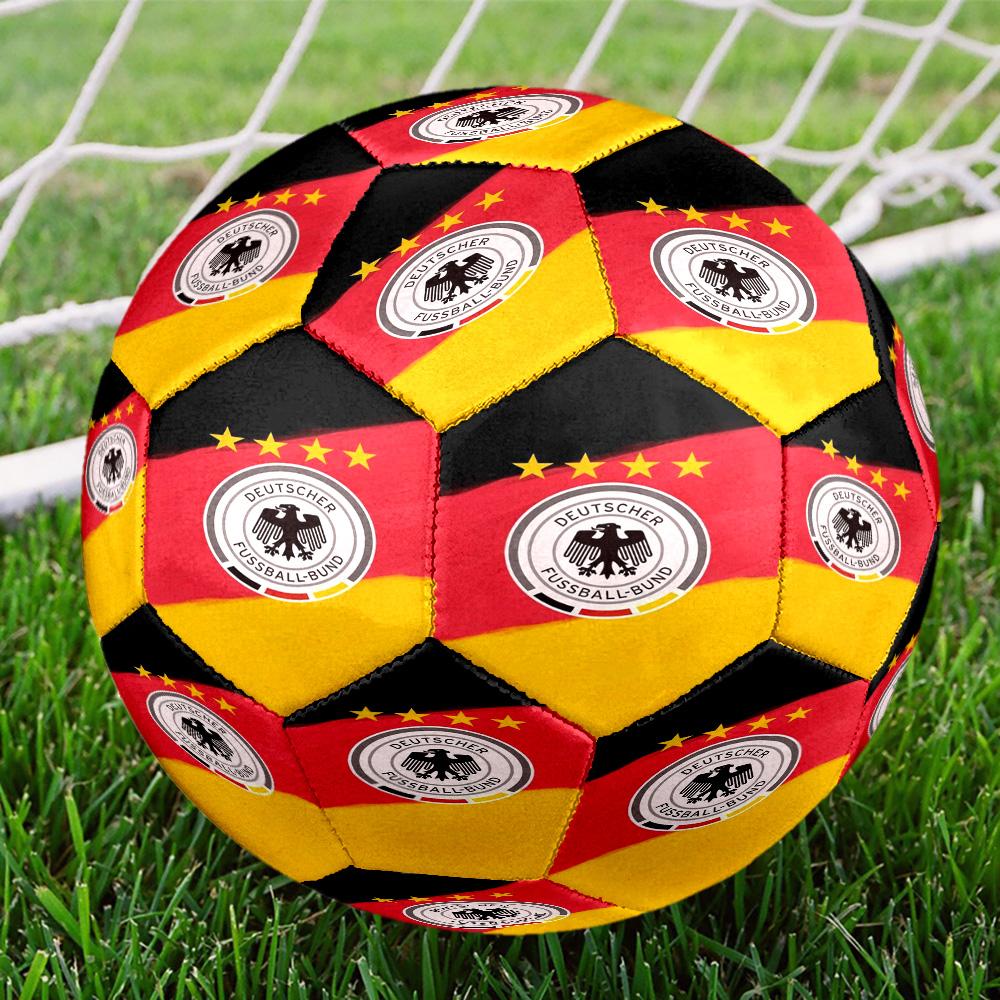 German Football Emblem Printed Size 5 Soccer Balls, High-Quality, Anti-Slip, Protective Football, A Unique Gift , Birthdays, Christmas Gifts