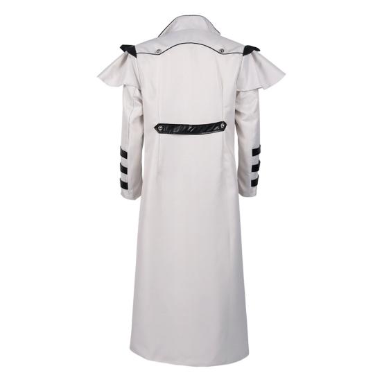 Мужское пальто в стиле ретро, ​​средневековая королевская готика, стимпанк, косплей, соответствующий цвет, с лацканами, с длинным рукавом, сценический костюм, куртка с разрезом на Хэллоуин