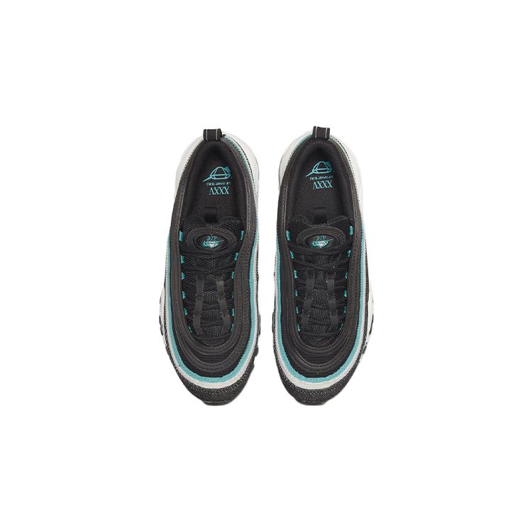 Nike Кроссовки Air Max 97 GS XXXV для детей Черный Summit-White Спортивный Бирюзовый DN3275-001