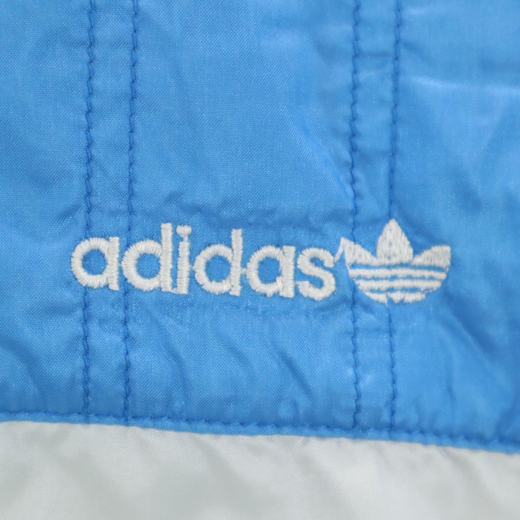 Adidas 80-х винтажная нейлоновая куртка XXL Зеленая система Большой размер Женская Б/у