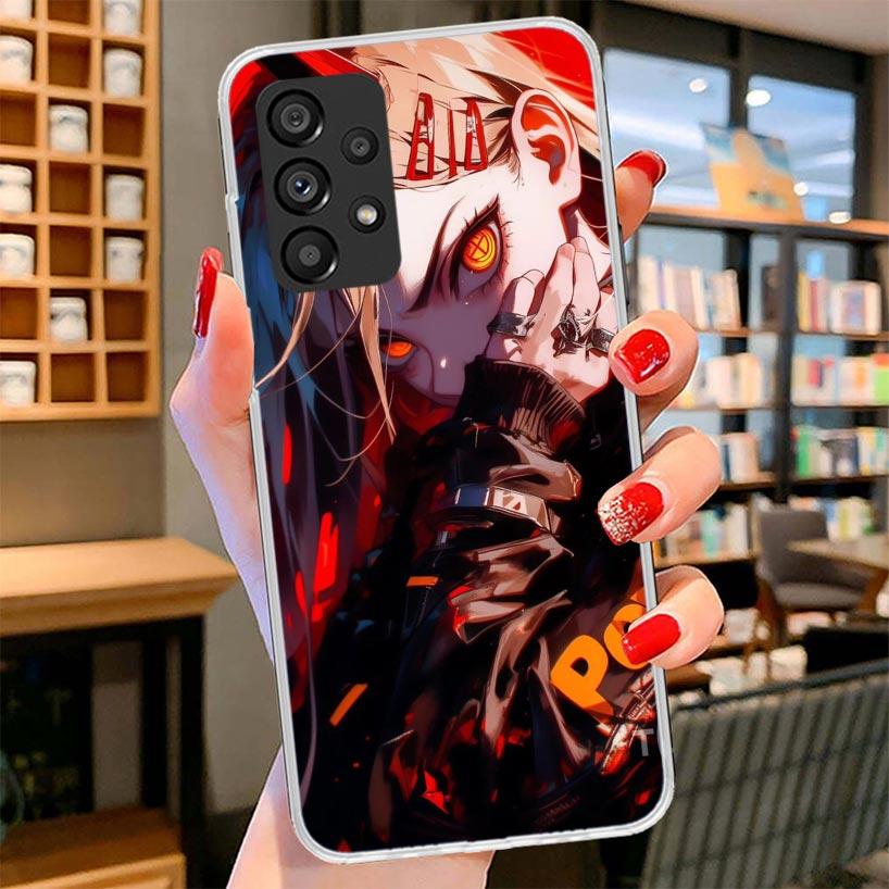 C-Chainsaw Mans Power Phone Case For Samsung Galaxy A12 A22 A32 A52 A72 A02S Phone Case Note 20 Ultra 10 S10 Plus A51 A71 A50S A