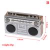 1: 12 Dollhouse Home Accessories Pocket Simulation Mini Retro Radio