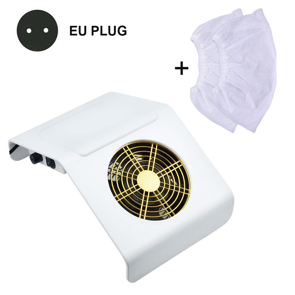 40W Powerful Nail Vacuum Cleaner for Manicure Machine Suction Nail Dust Collector Nail Fan for Dust Collecting Nail Equipment