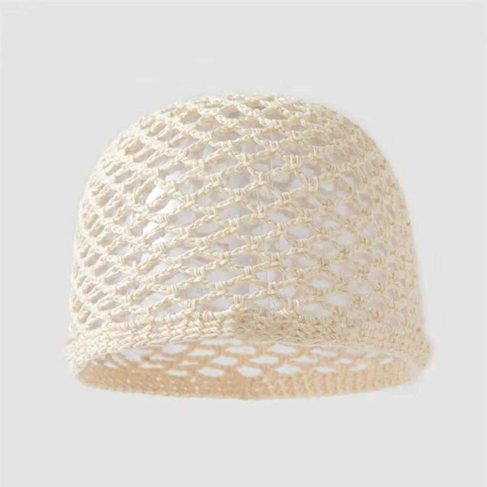 Ажурная вязаная шапка Ажурная crochet шапка Модная берет-шапка Женская