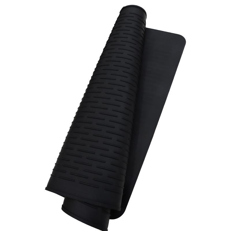 Silicone Non-slip Heat-Resistant Stove Mat - Draining & Anti-scald Placemat for Kitchen and Dining Table.