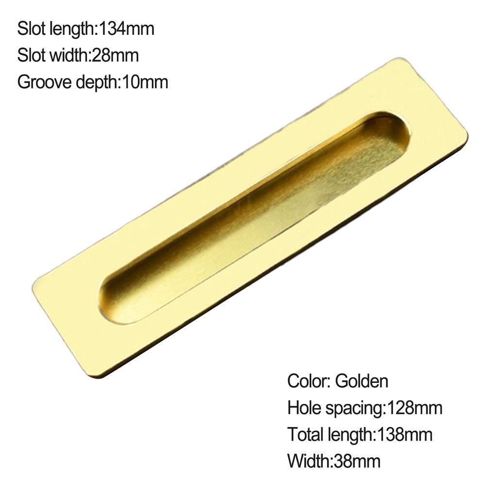 С винтами ручка шкафа цинковый сплав прорезная утопленная ручка 1 шт скрытая ручка удобная для мебели практичная