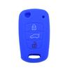 Защитный автомобильный чехол с силиконовым ключом и 3 кнопками для Kia Rio K2 K3 K5