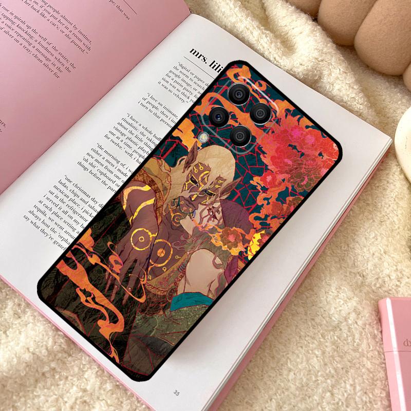 Ukiyoe mononoke Kusuriuri Case For Samsung Galaxy M21 M12 M13 M14 M15 M06 M16 M36 M56 M31 M53 M32 M52 M35 M55 M34 M54