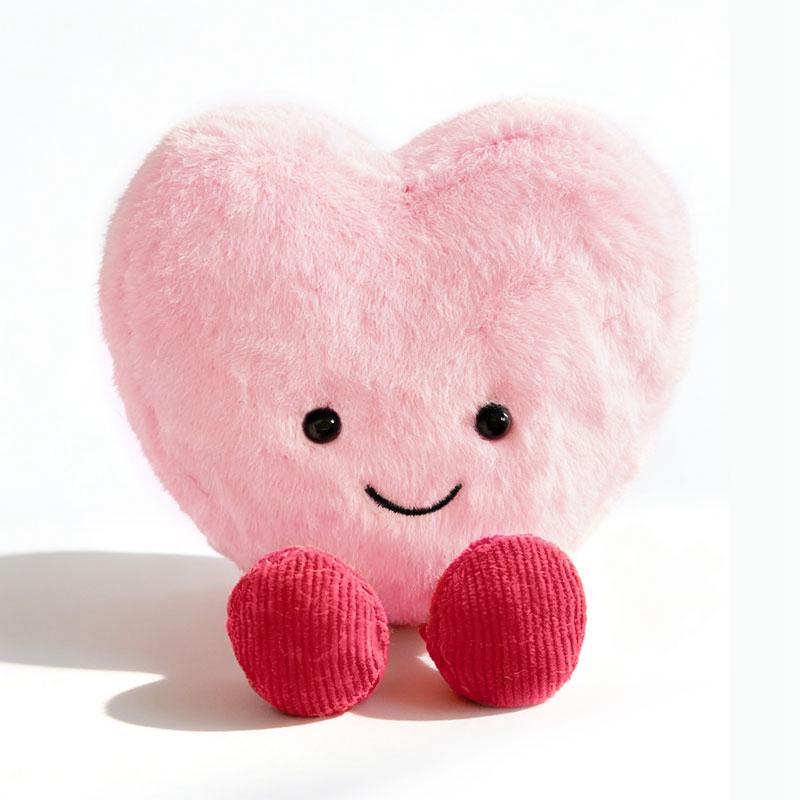 Heart-shaped Plush Toy Dolls for Gifts Couples Valentine's Day Romantic Birthday Presents Love Plush Figures