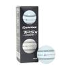 TaylorMade Golf Ball TP5x Stripe SV Sleeve (Pack of 3) (WhiteFFMen's)