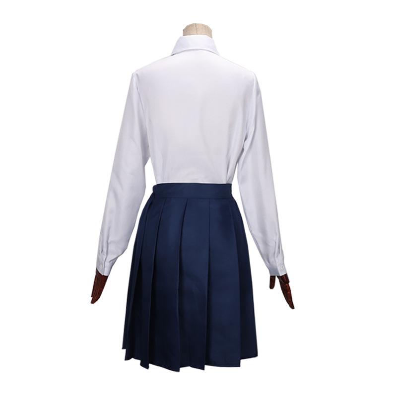 Anime BOCCHI THE ROCK! Yamada Ryo Cosplay Shirt Skirt Tie Socks Wig Uniform Suits Halloween Christmas Costumes