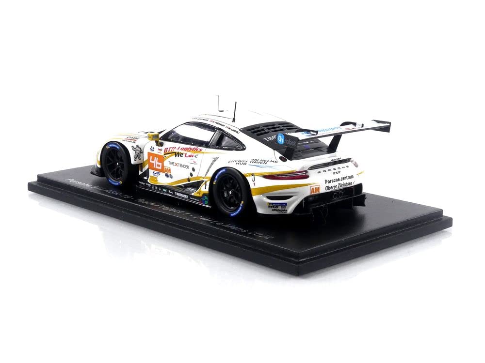 Spark Porsche 911 Team Project 1 2022 24 часа Ле-Мана Rootsweiler 1/43 RSR-19 #46 M. Кайроли/М. Педерсен/Н.