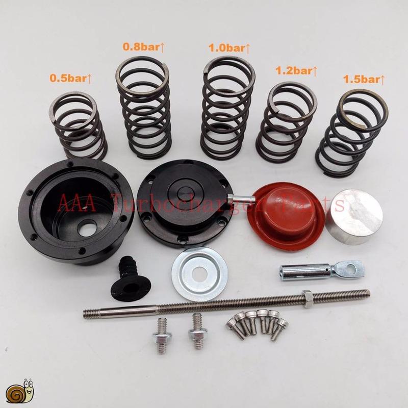 TB28/GT28/GT25/GT35 Adjustable Turbo Wastegate Actuator 5 x Spring,Universal Internal Wastegate AAA Turbocharger Parts