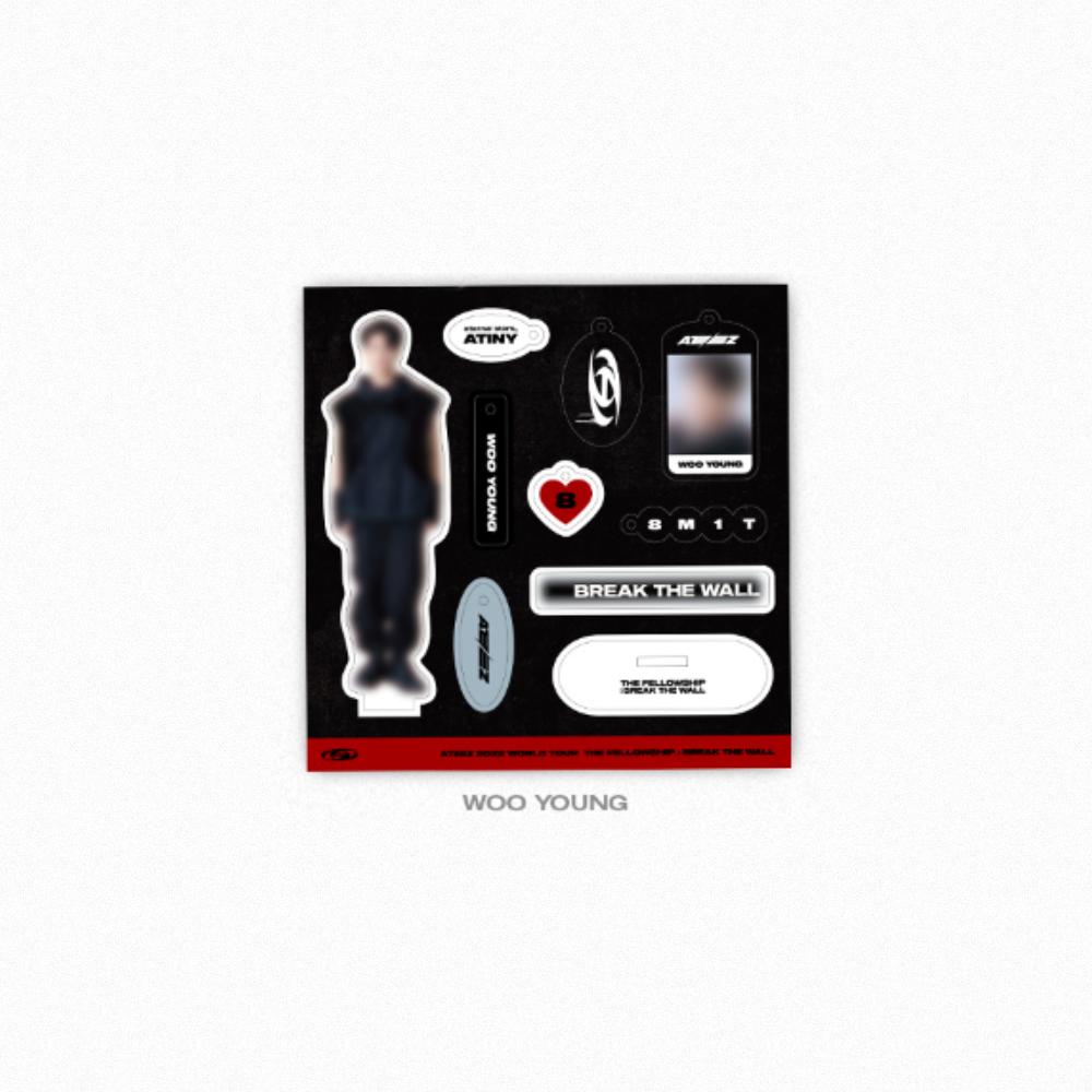 Предзаказ ATEEZ БРАТСТВО: BREAK THE WALL ASIA Акриловый набор