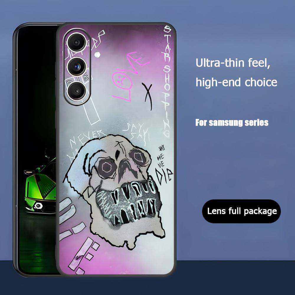 Lil Peep Певец Звезда Популярный Чехол Для Телефона Для Samsung Galaxy S25 S24 S23 S22 S21 S20 Plus Ultra Note20 Мягкий Черный