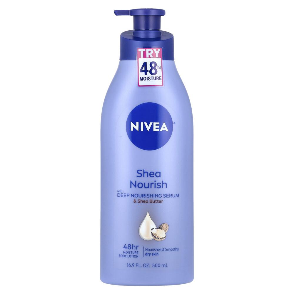 NIVEA Питательный лосьон для тела с маслом ши 500 мл (16,9 жидких унций)