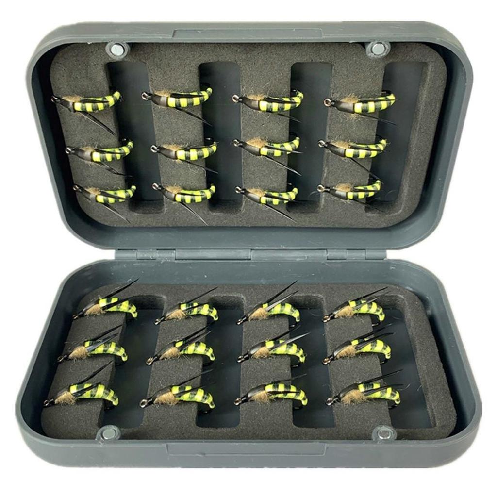 10/15/20/25 шт., реалистичная желтая мотыльковая мушка для форелевых мух, рыболовная приманка, искусственная приманка для насекомых, приманка для рыбалки