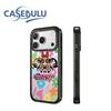 Прозрачный акриловый защитный чехол для iPhone 17 Pro Max/16 Pro - Дизайн 'Летающая Женщина Полицейский'