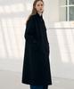 Drawfit Women Soft Cashmere Single Balmacaan Coat [Butter]