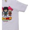 A BATHING APE BapeBAPE X Dragonball Collaboration T Shirt Unisex White 2F73-110-916