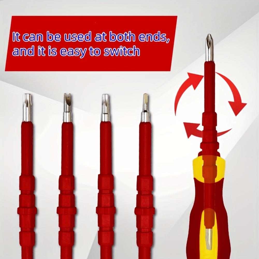 Набор прецизионных отверток 29-в-1 с эргономичными нескользящими рукоятками, магнитными битами и прочным кейсом - Идеально подходит для ремонта дома и повседневного использования