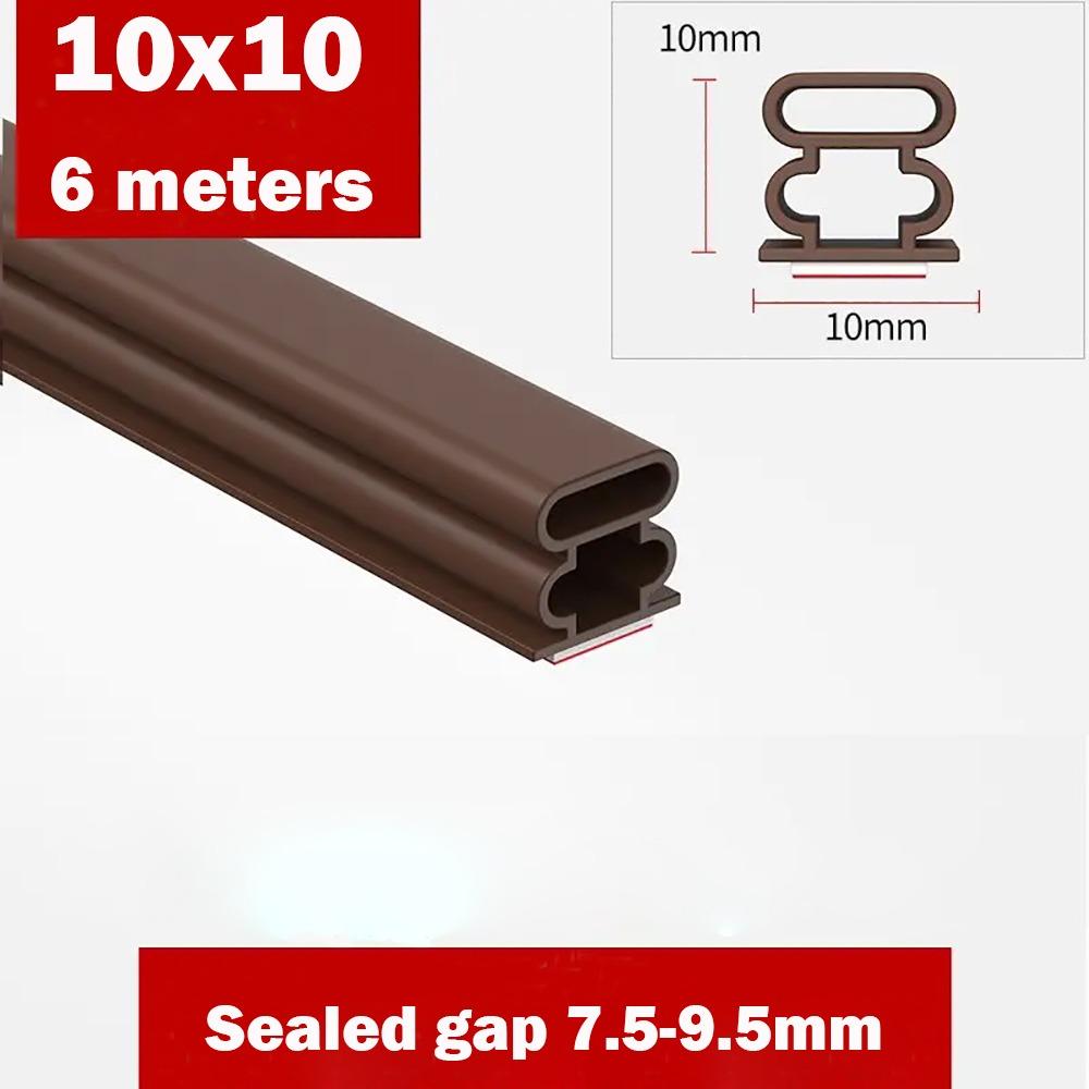 Самоклеящаяся уплотнительная лента типа I длиной 6 метров для дверей, изоляционная лента, уплотнитель для окон и дверей