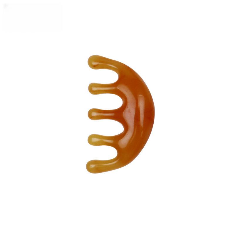 Расческа для волос Scalp Relax Acupoint Massager Портативная массажная расческа с пятью широкими зубьями Акупунктурная терапия Антистатические гладкие волосы