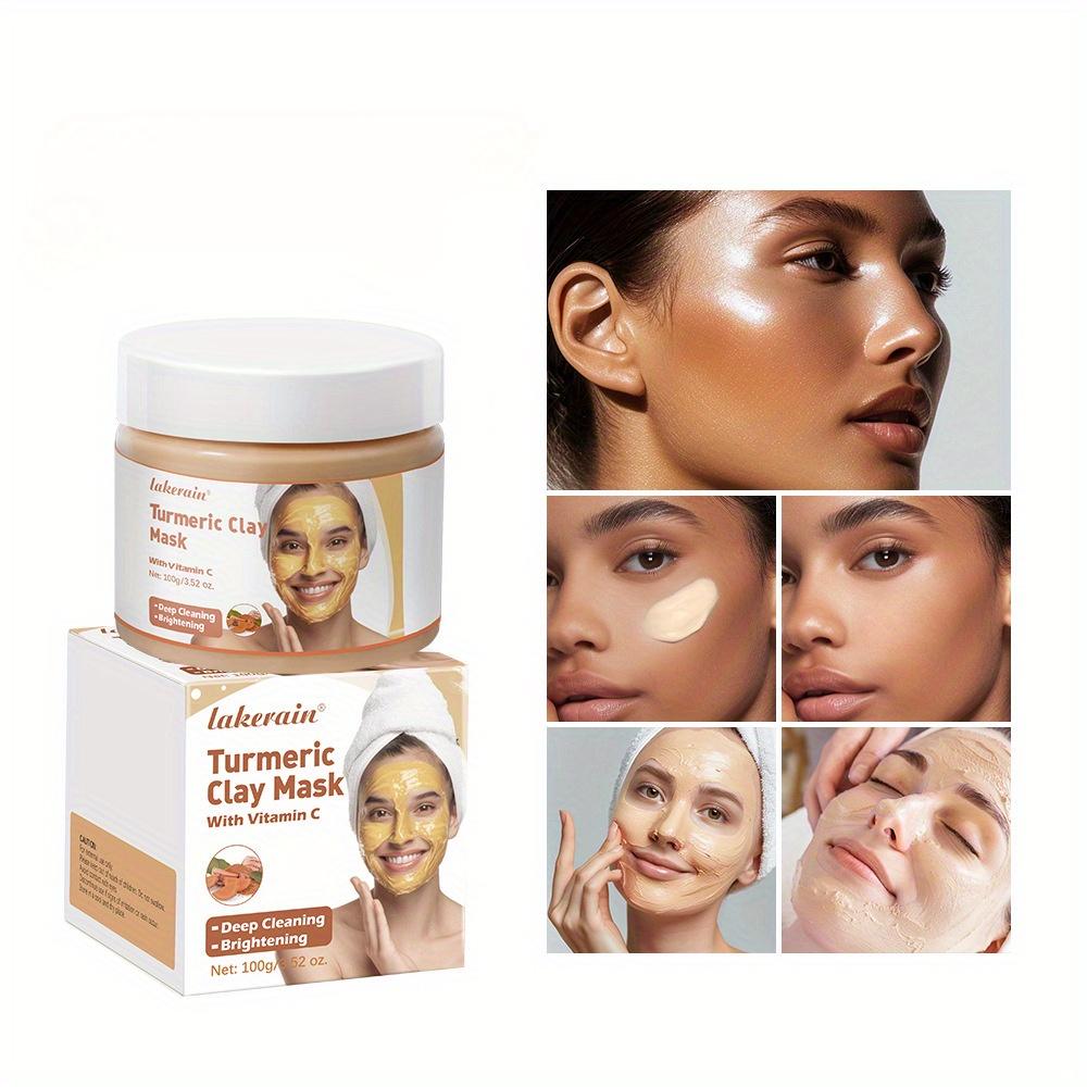 Маска из куркумы и грязи с экстрактором Глубоко очищает, выравнивает тон кожи, контролирует жирность, очищает поры. Маска из грязи, наносимая на кожу, подходит для всех типов кожи
