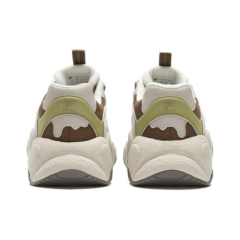 Fila Круассан Мода Ретро Личность Трендовые Спортивные Универсальные Удобные Прочные Легкие Низкие Кеды Мужские кроссовки F12M531139FPO